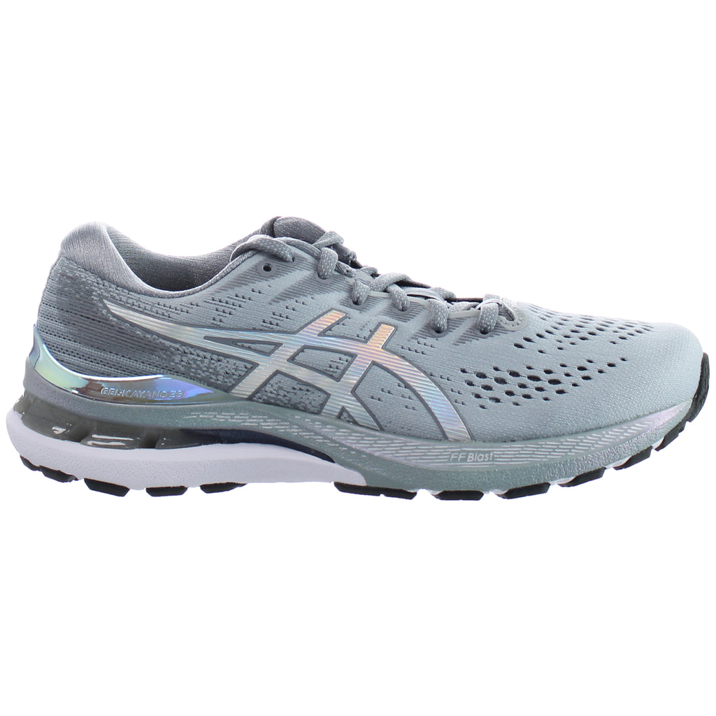 Asics Gel-Kayano 28 Mens Grey Running Trainers