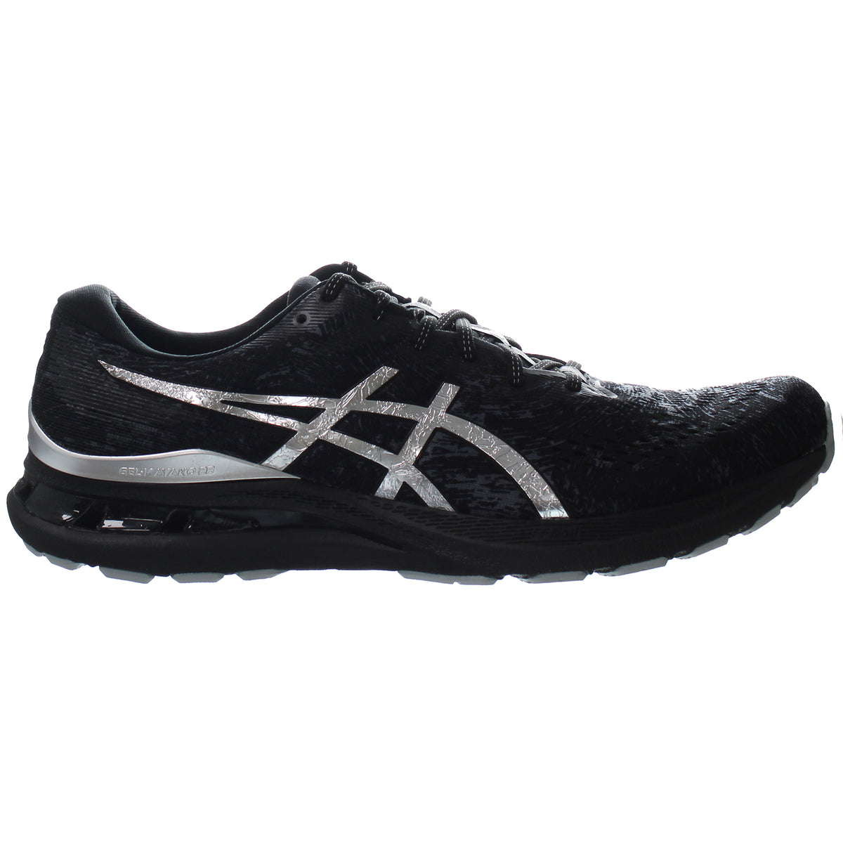 Asics Gel-Kayano 28 Platinum Mens Black Running Trainers