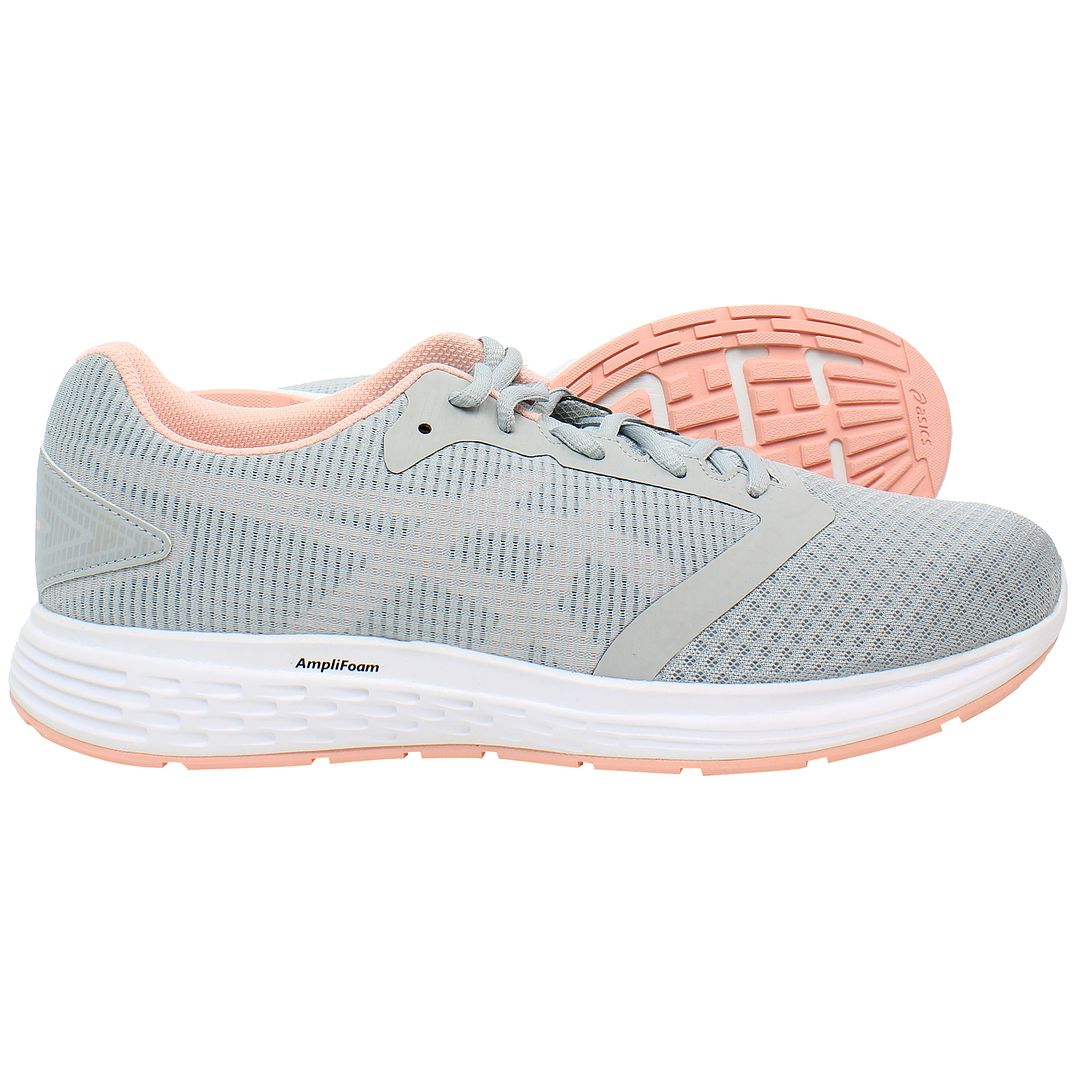 Asics Patriot 10 Womens Grey Running Shoes