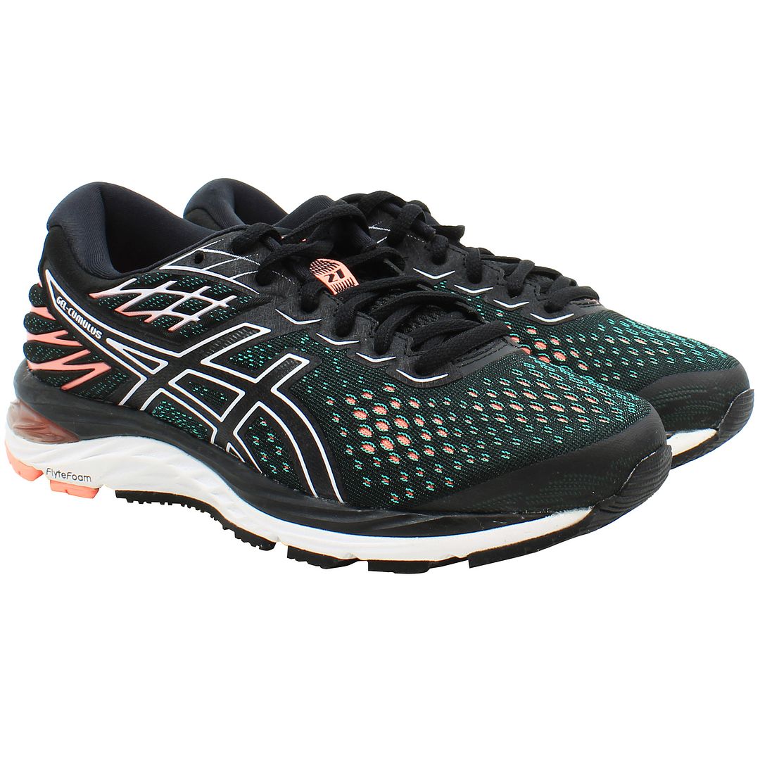 Asics Gel-Cumulus 21 Womens Black Running Shoes