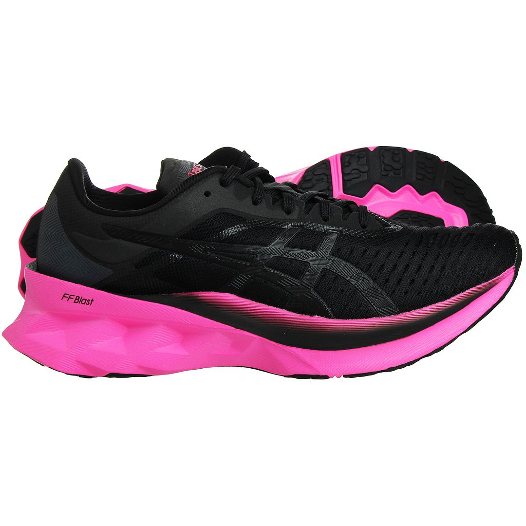 Asics NovaBlast Womens Black Running Trainers