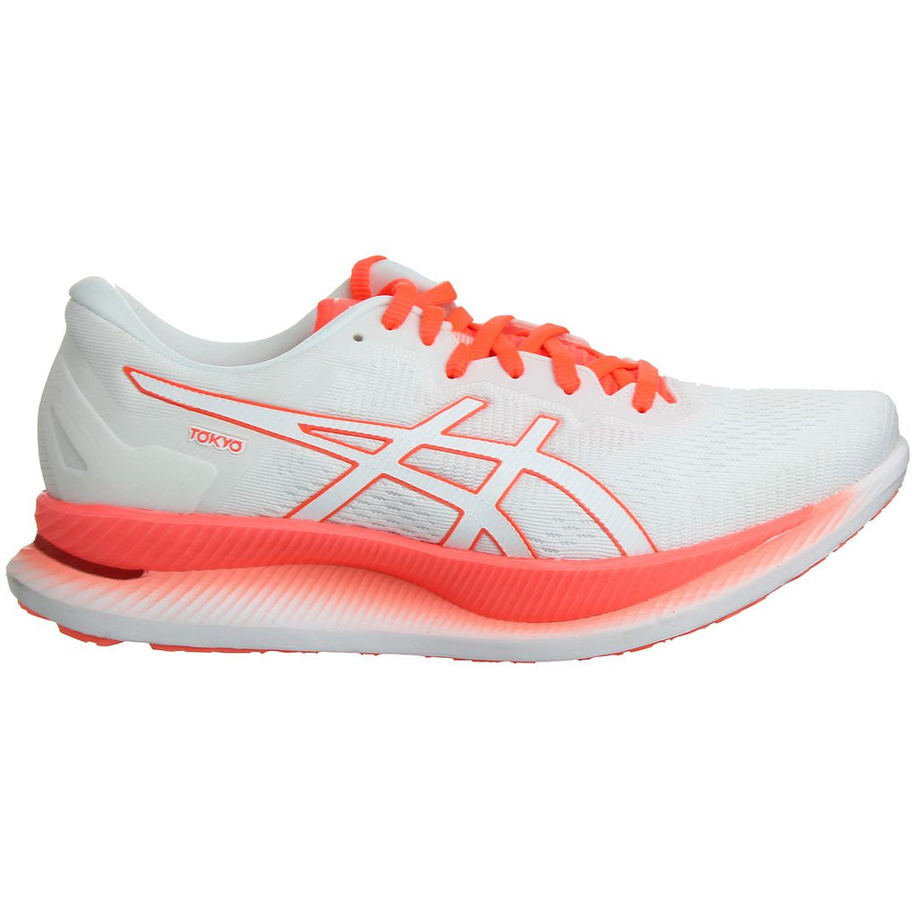 Asics GlideRide TOKYO Womens White Running Trainers