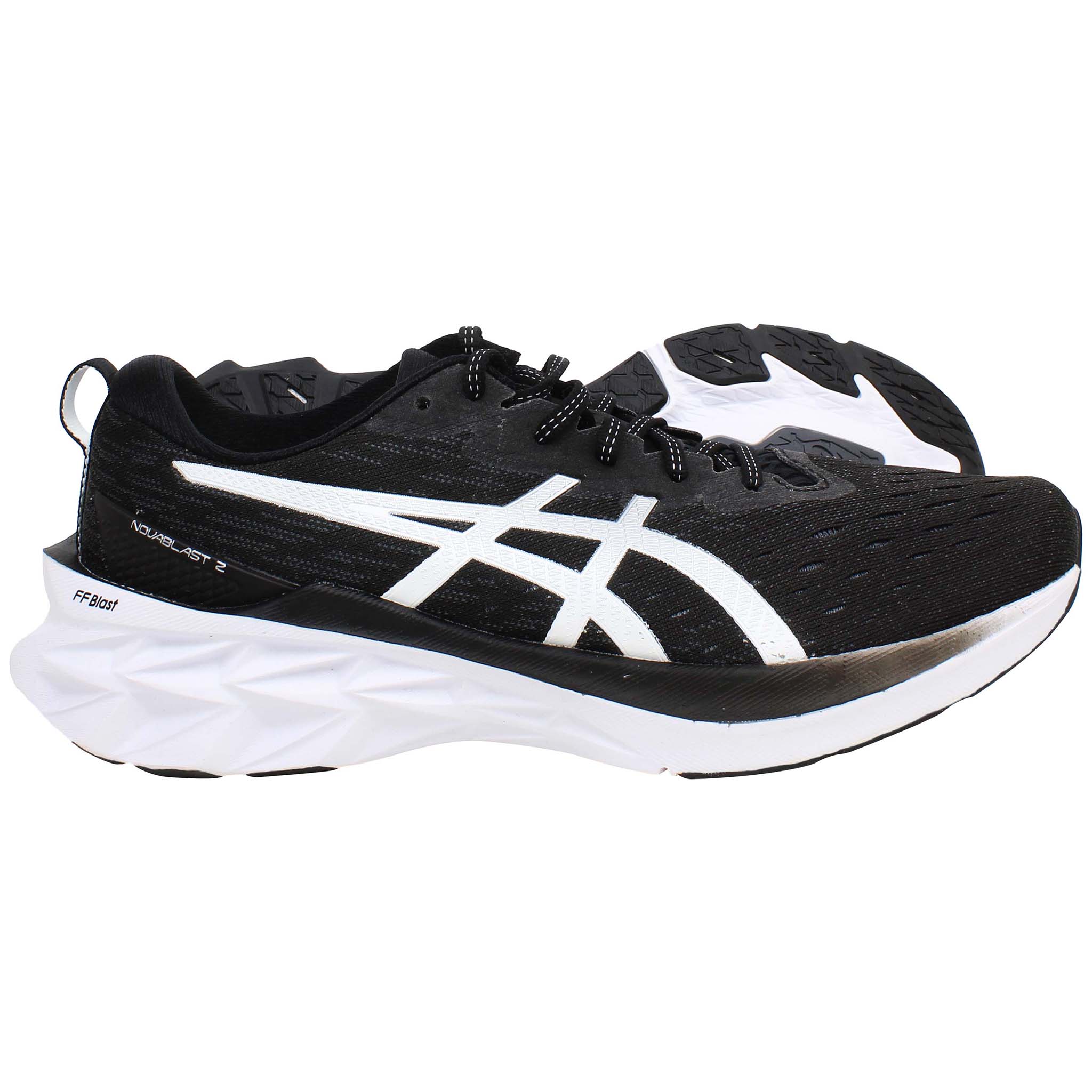 Asics Novablast 2 Womens Black Running Shoes