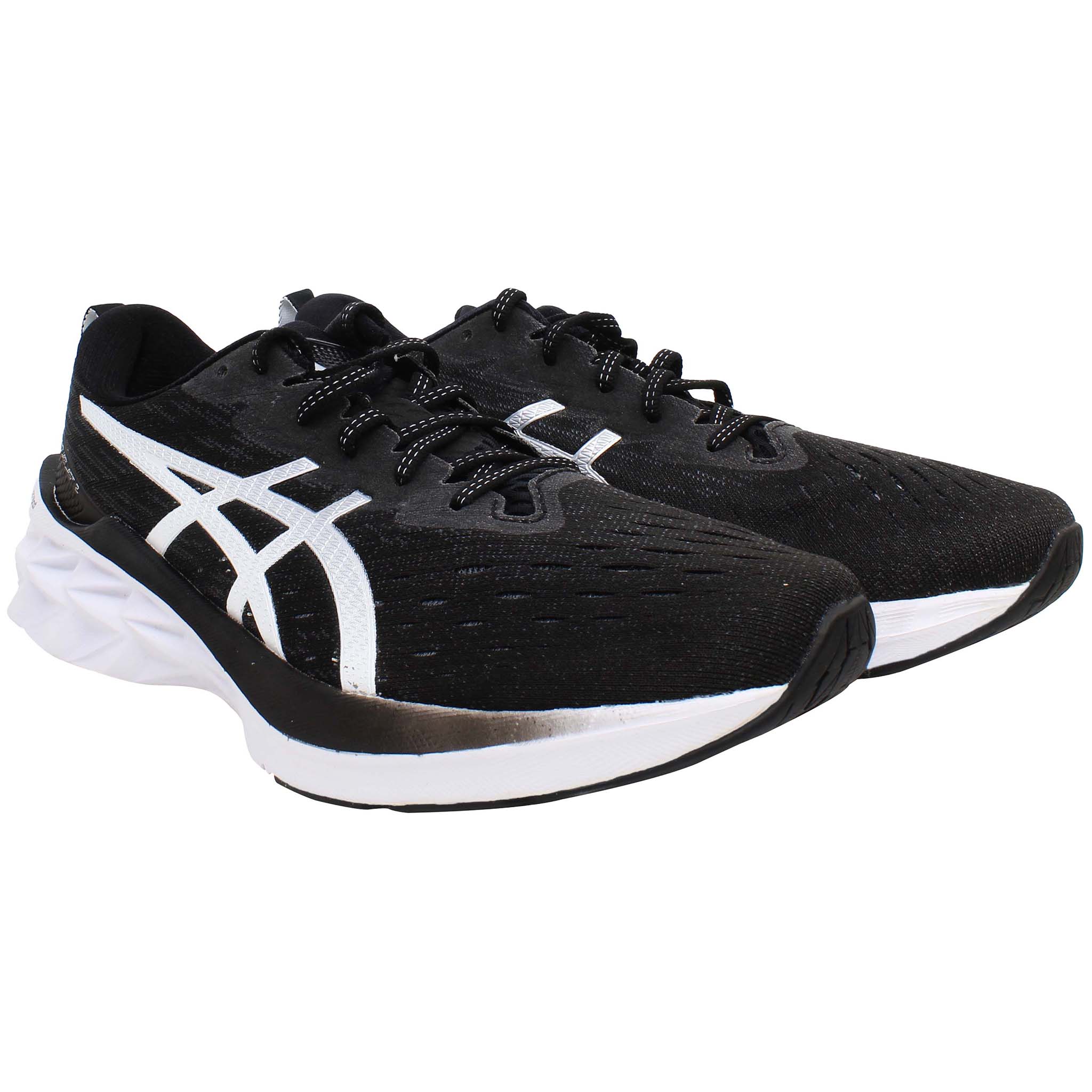 Asics Novablast 2 Womens Black Running Shoes