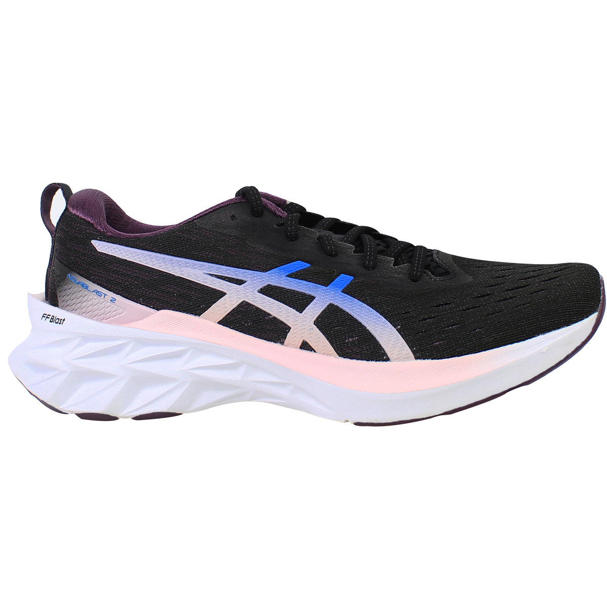 Asics Novablast 2 Womens Black Running Shoes