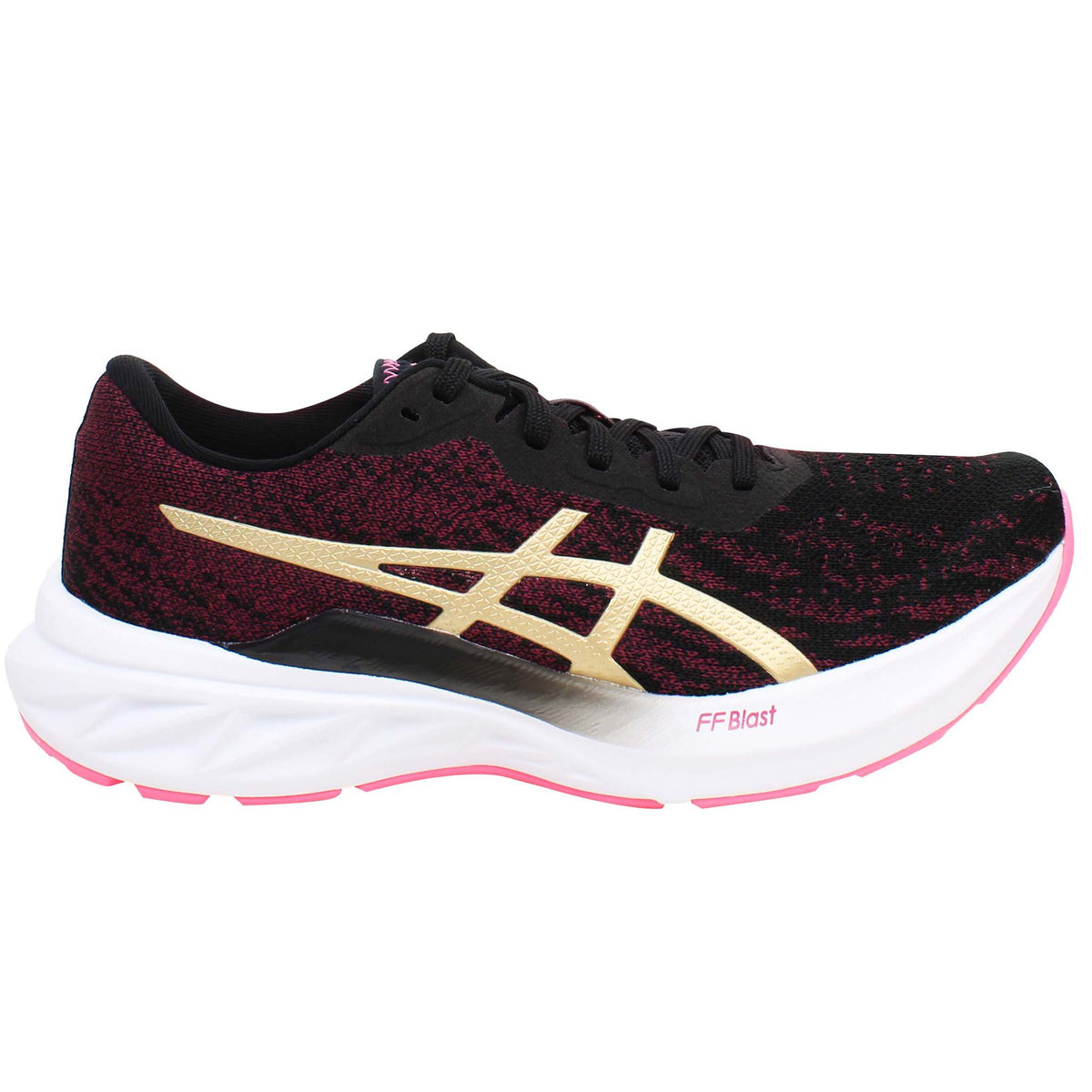 Asics Dynablast 2 Womens Black/Pink Running Shoes