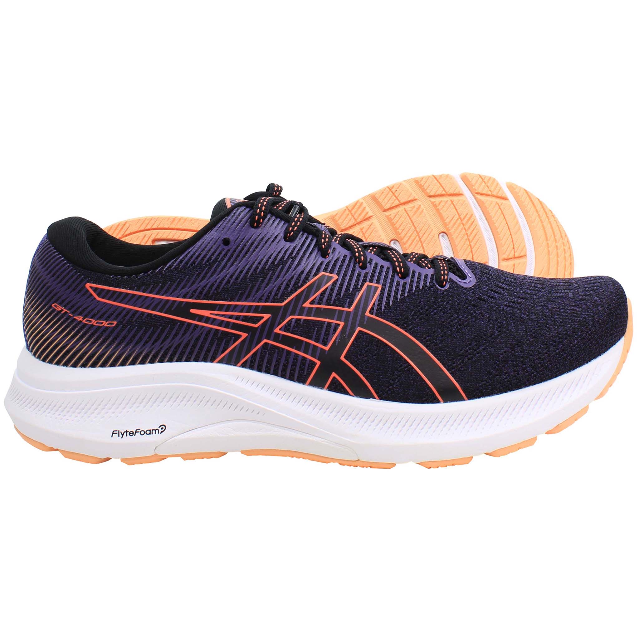 Asics GT-4000 3 Womens Purple Running Shoes