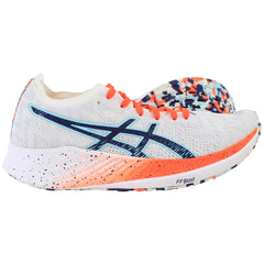 Asics Magic Speed Womens White Running Shoes