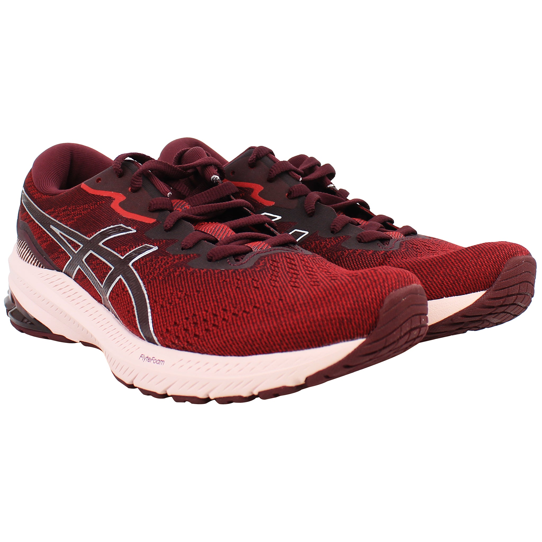 Asics GT-1000 11 Womens  Red Running Shoes