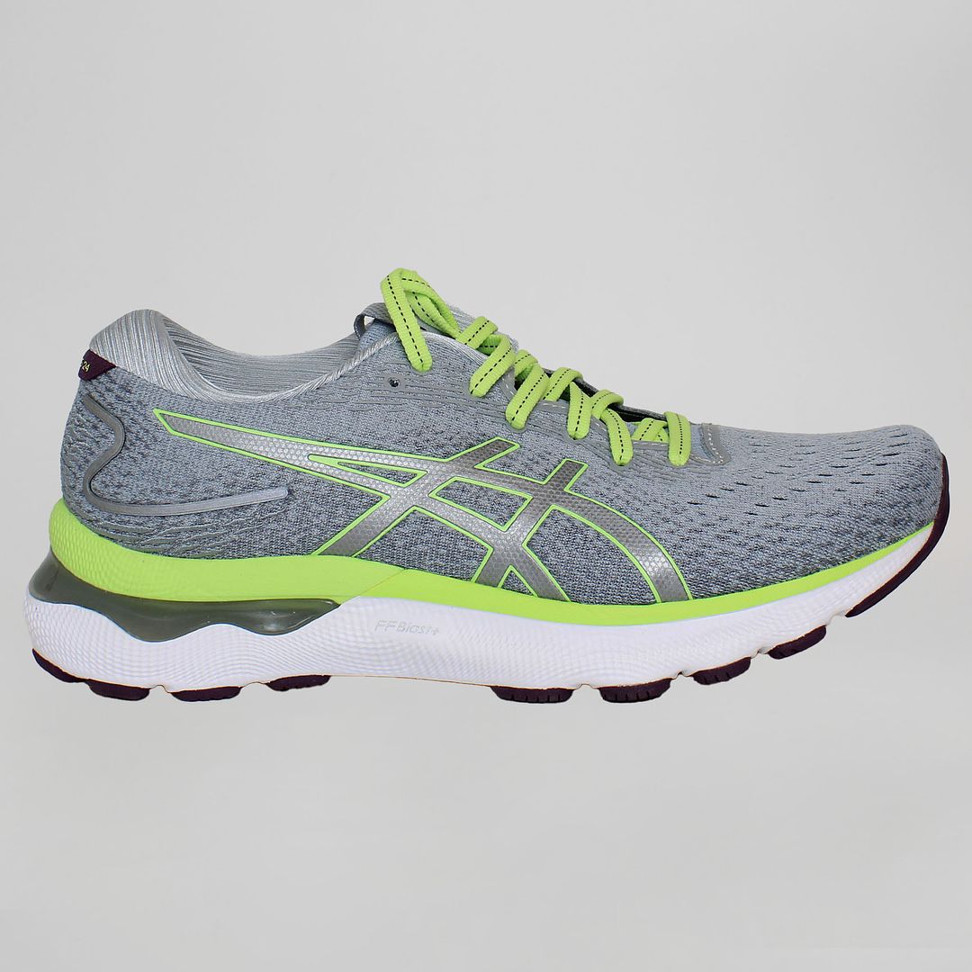 Asics Gel-Nimbus 24 Womens Grey Running Trainers NO BOX