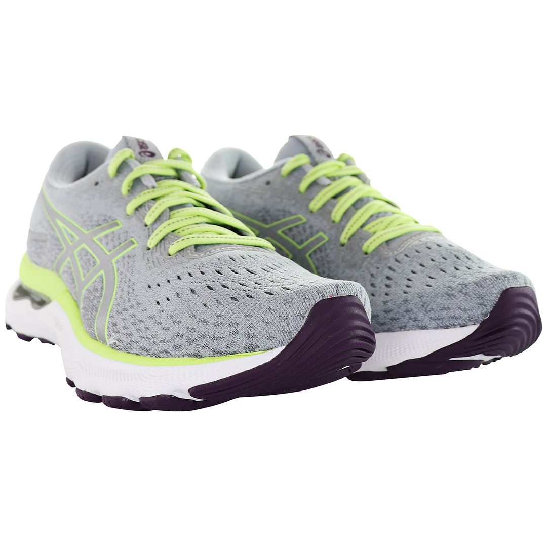 Asics Gel-Nimbus 24 Womens Grey Running Trainers