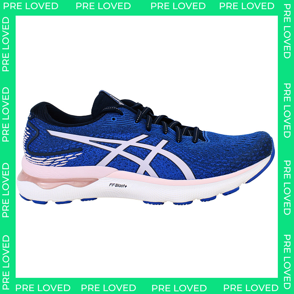 Asics Gel-Nimbus 24 Womens Blue Running Shoes NO BOX
