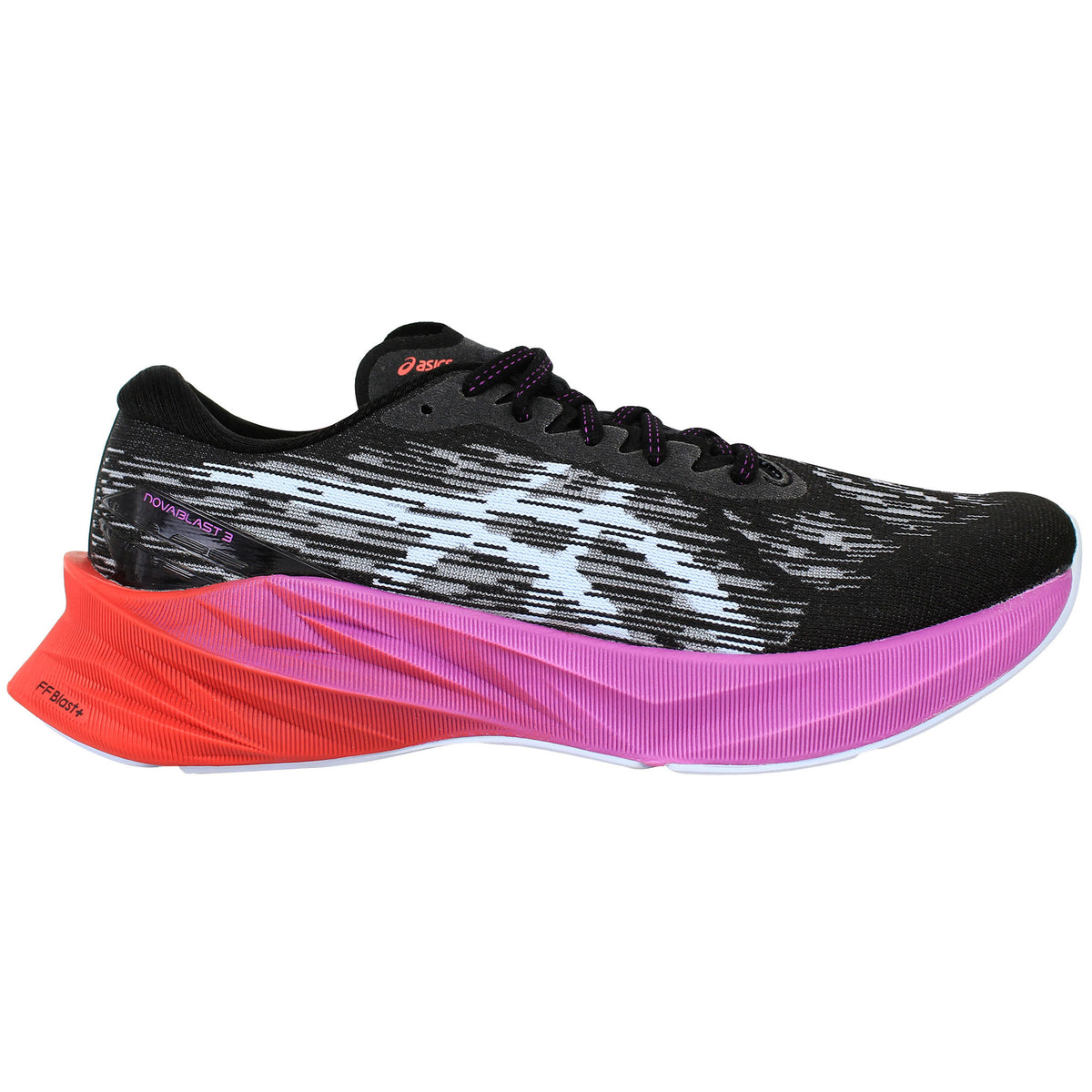 Asics Novablast 3 Womens Black Running Shoes