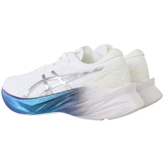 Asics Novablast 3 Platinum Womens White Running Shoes
