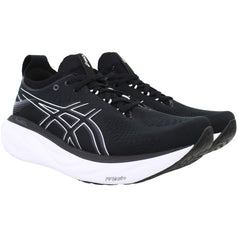 Asics Gel-Nimbus 25 Womens Black Running Shoes