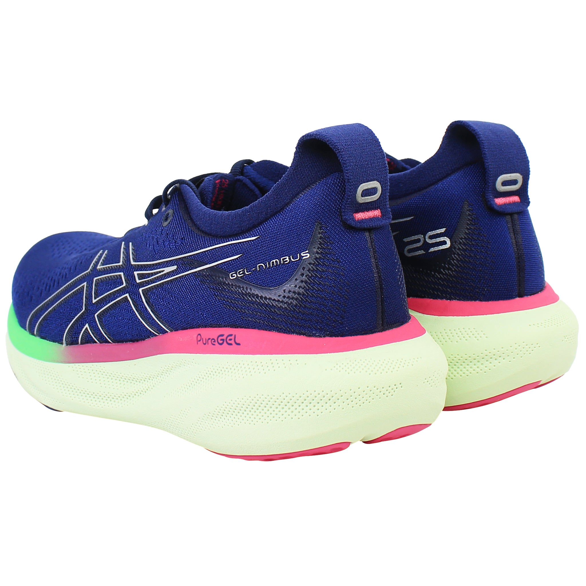 Asics Gel-Nimbus 25 Womens Blue Running Shoes