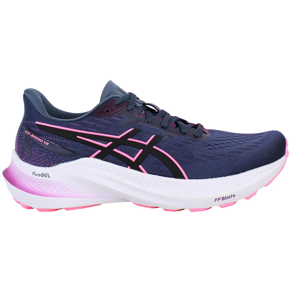 Asics GT-2000 12 Womens Dark Purple Running Shoes