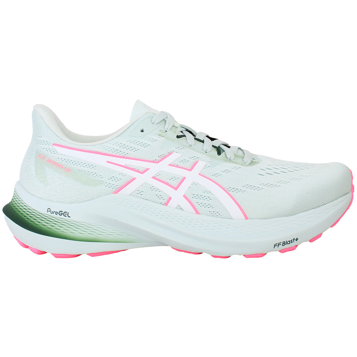 Asics GT-2000 12 Womens Light Blue Running Shoes