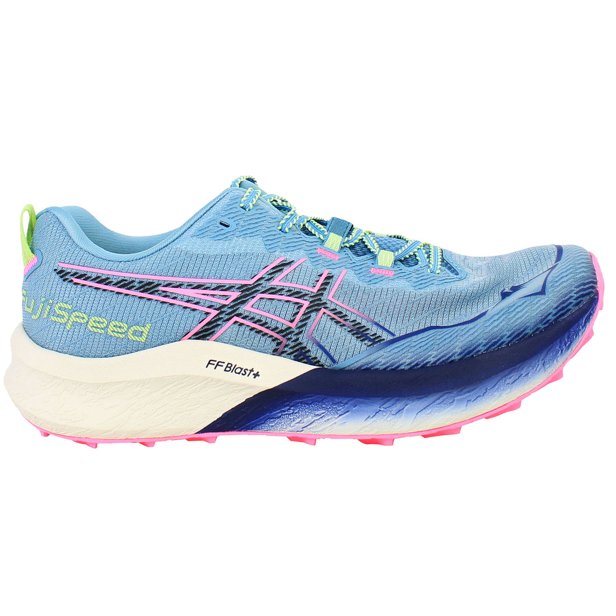 Asics FujiSpeed 2 Womens Blue Running Shoes