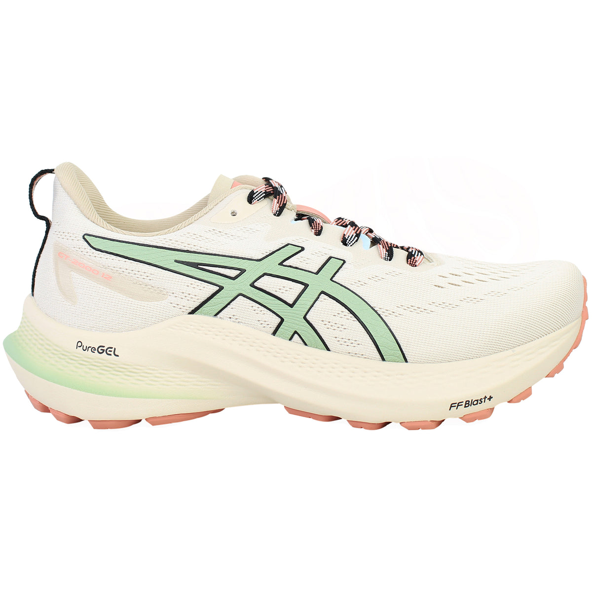 Asics GT-2000 12 TR Womens White Running Shoes