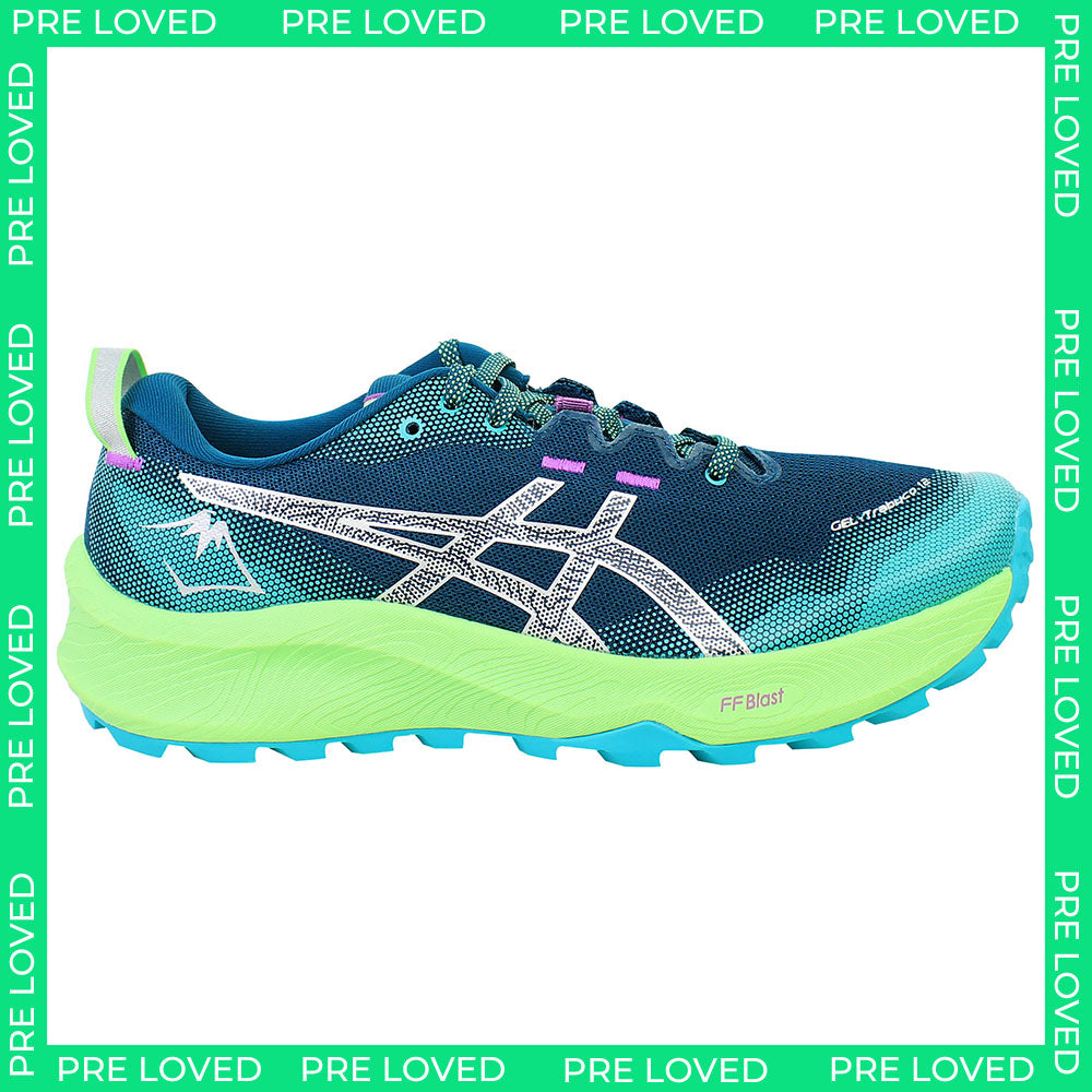 Asics Gel-Trabuco 12 Womens Green Running Shoes NO BOX