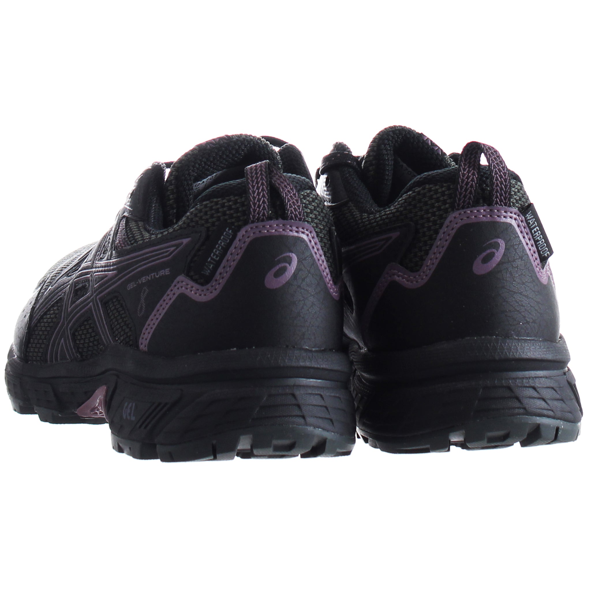Asics Gel-Venture Waterproof Womens Black Trainers – Sport It First