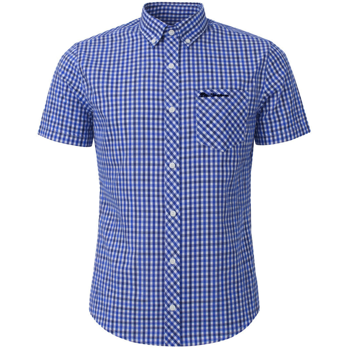 Ben Sherman Oxford Mens Blue Shirt