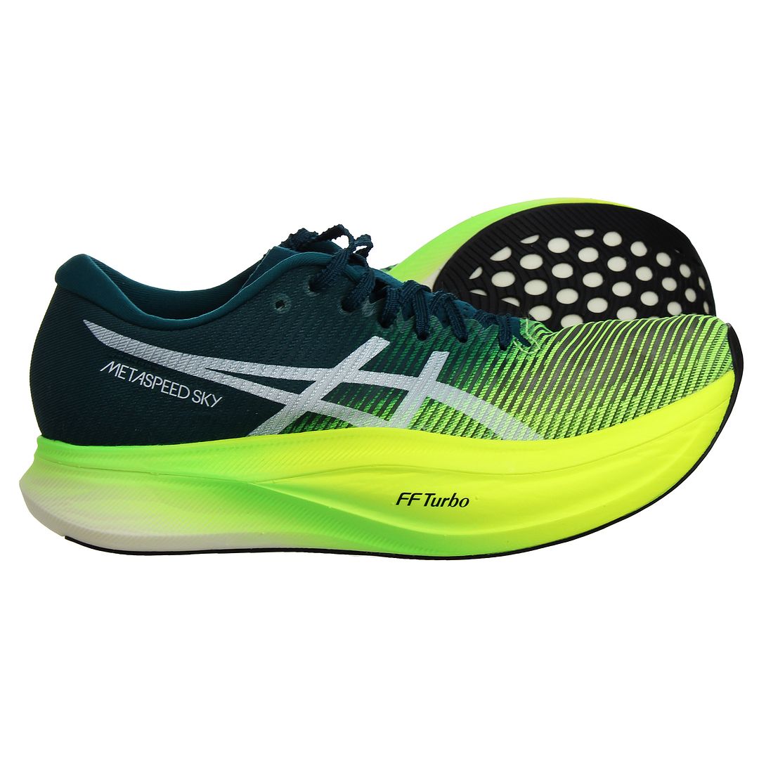 Asics MetaSpeed+ Mens Yellow Trainers