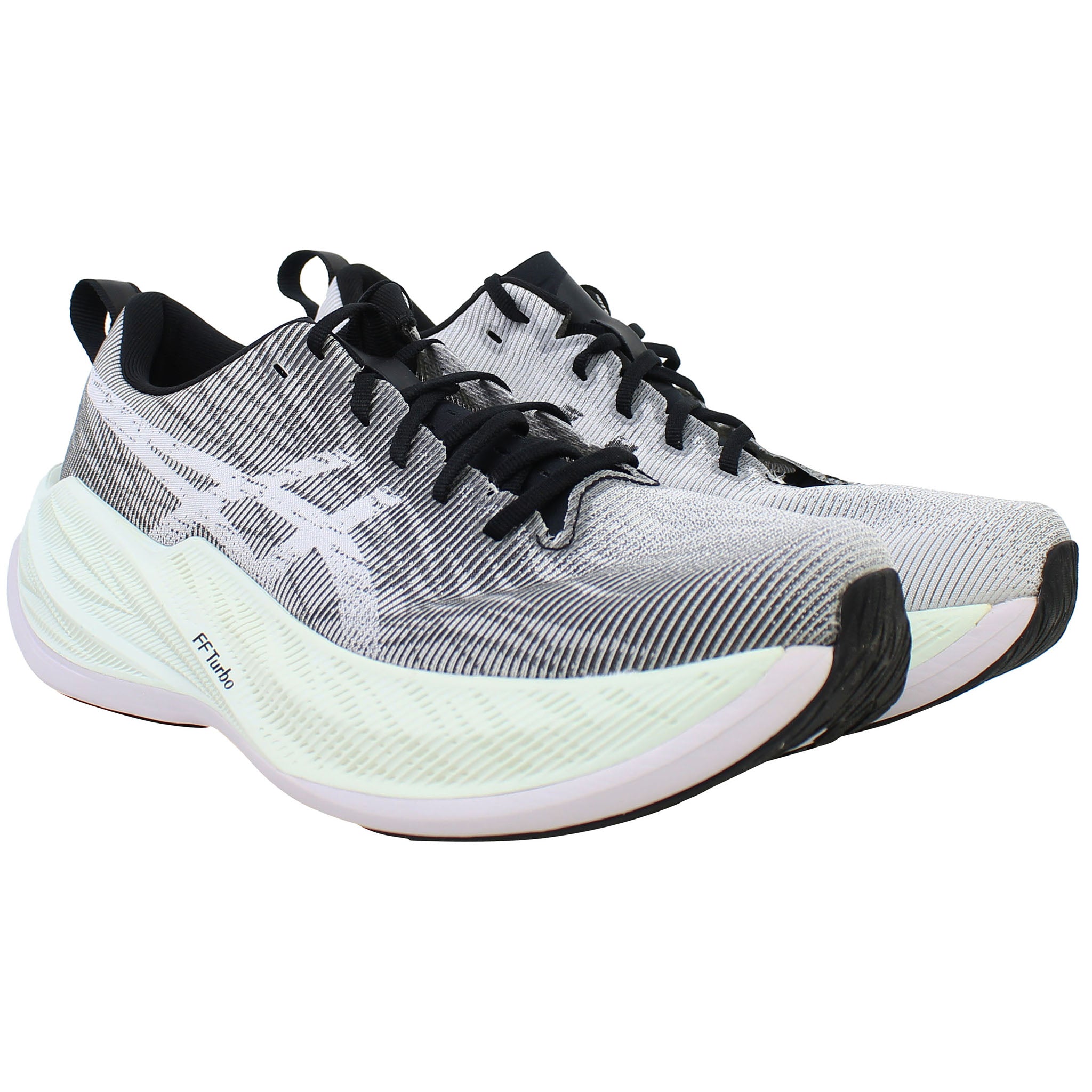 Asics Superblast Mens White/Black Running Shoes