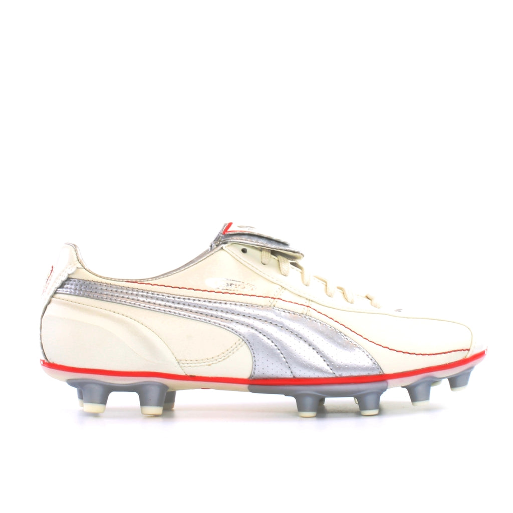 Puma King FG Womens White Football Boots