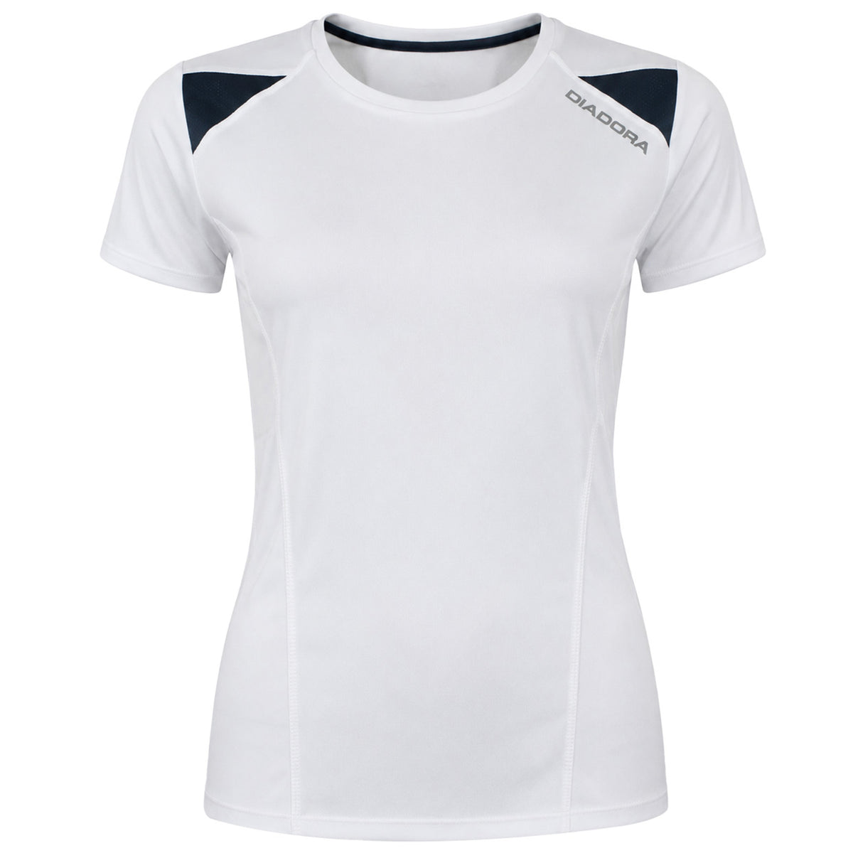 Diadora Logo Womens White T-Shirt