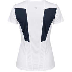 Diadora Logo Womens White T-Shirt