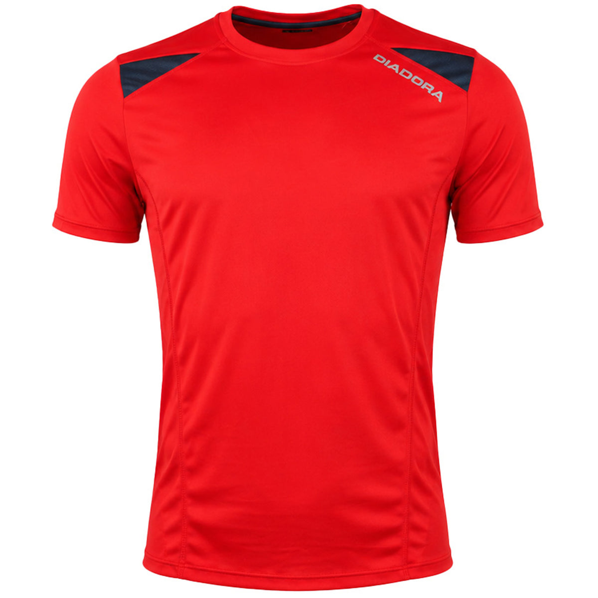Diadora Logo Mens Red T-Shirt