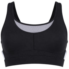 Diadora Supportive Womens Black Sports Bra