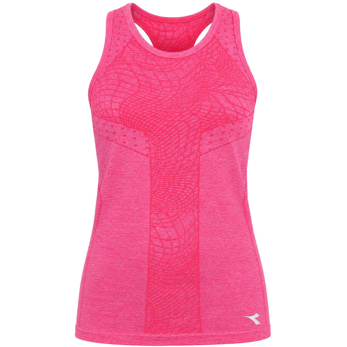 Diadora Seamless Womens Pink Vest