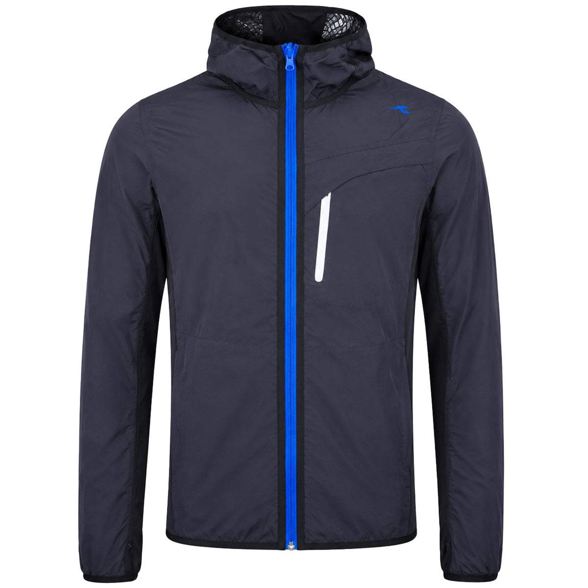 Diadora Win Mens Black Windbreaker Jacket