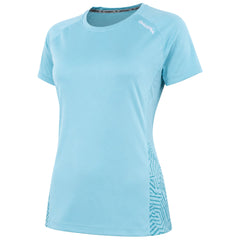 Diadora X-Run Womens Light Blue T-Shirt