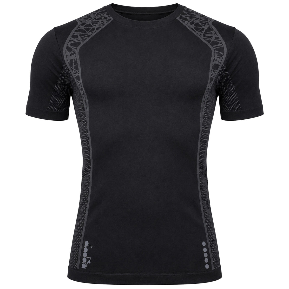 Diadora Evo Mens Black T-Shirt