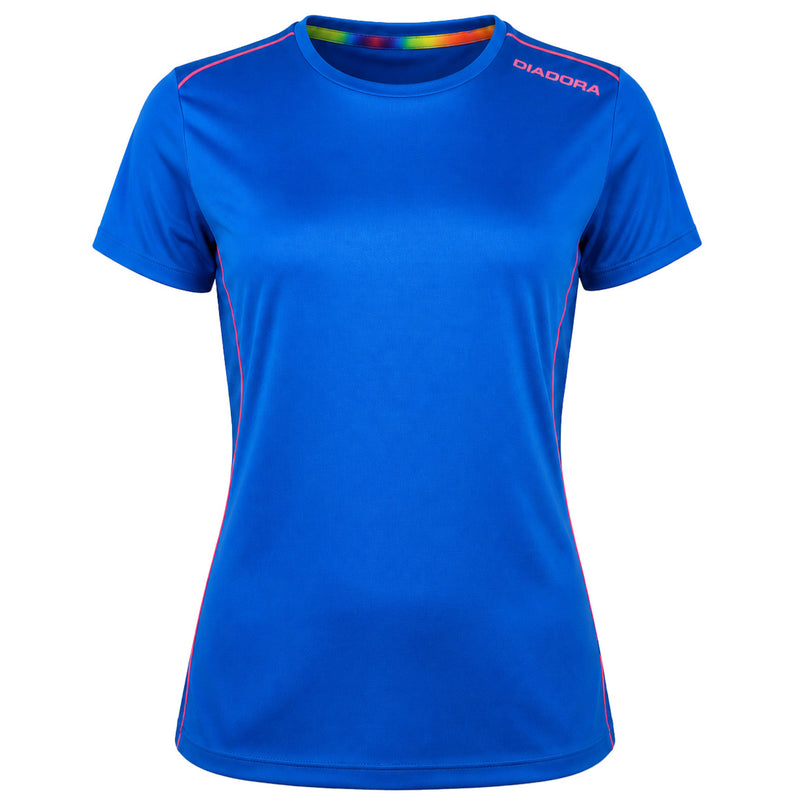 Diadora Run Womens Blue T-Shirt