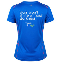 Diadora Run Womens Blue T-Shirt