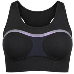 Diadora Glamfit Womens Black Sports Bra