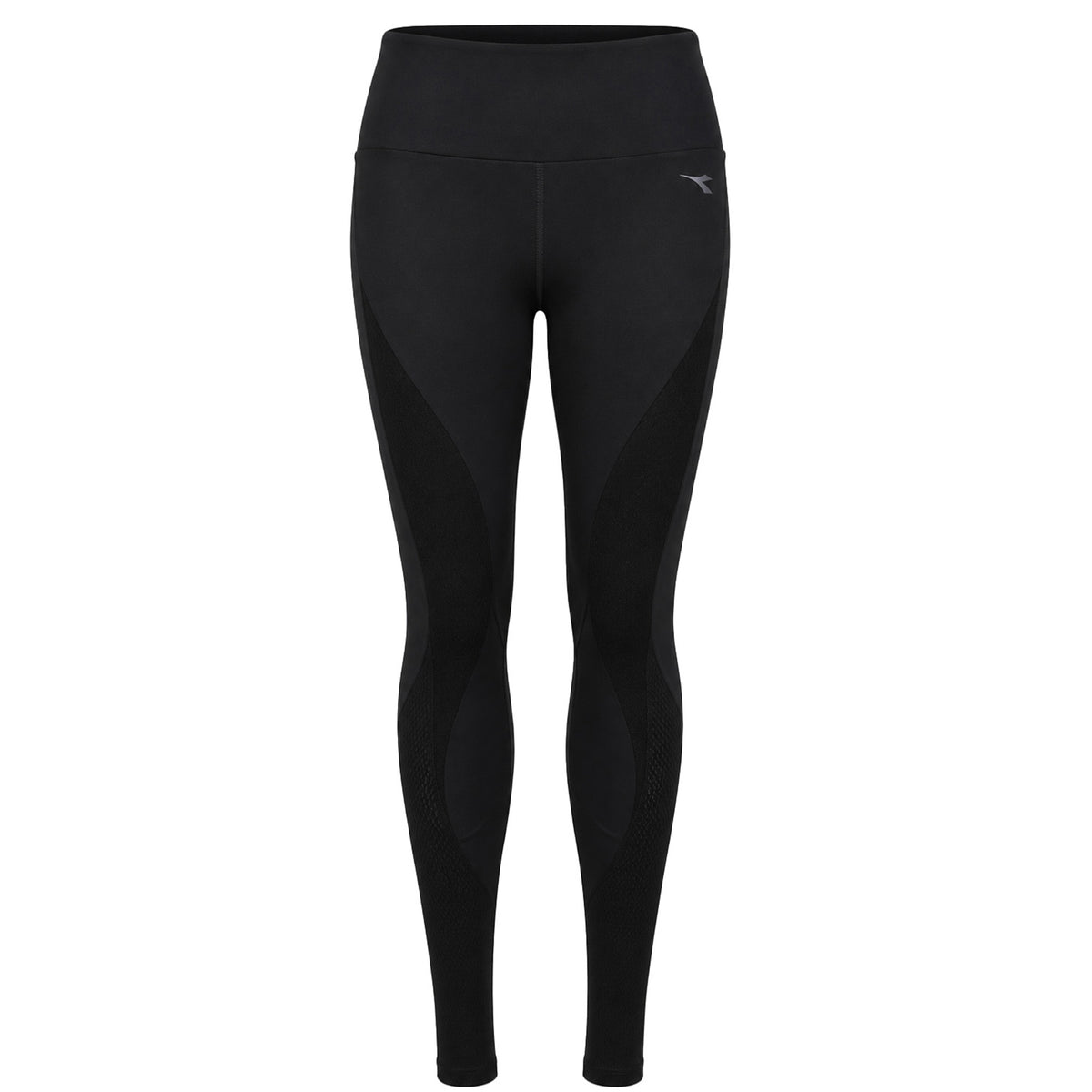 Diadora Logo Womens Black Leggings