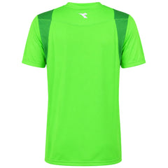 Diadora X-Run Mens Green T-Shirt