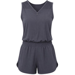 Diadora Sports Womens Black Jumpsuit