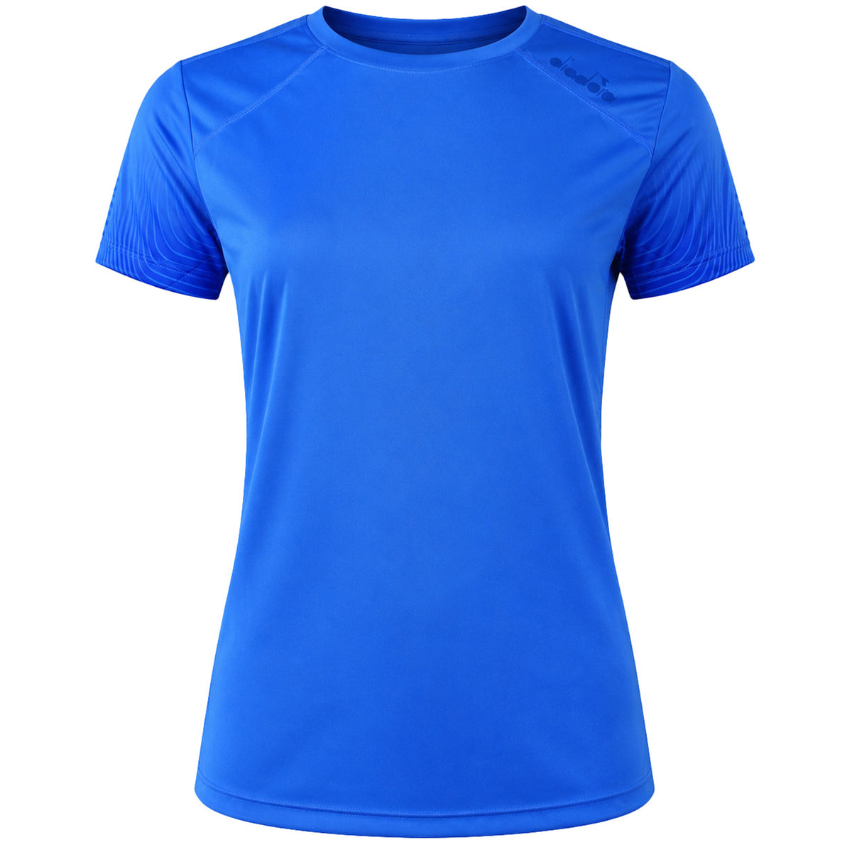 Diadora Logo Womens Blue T-Shirt