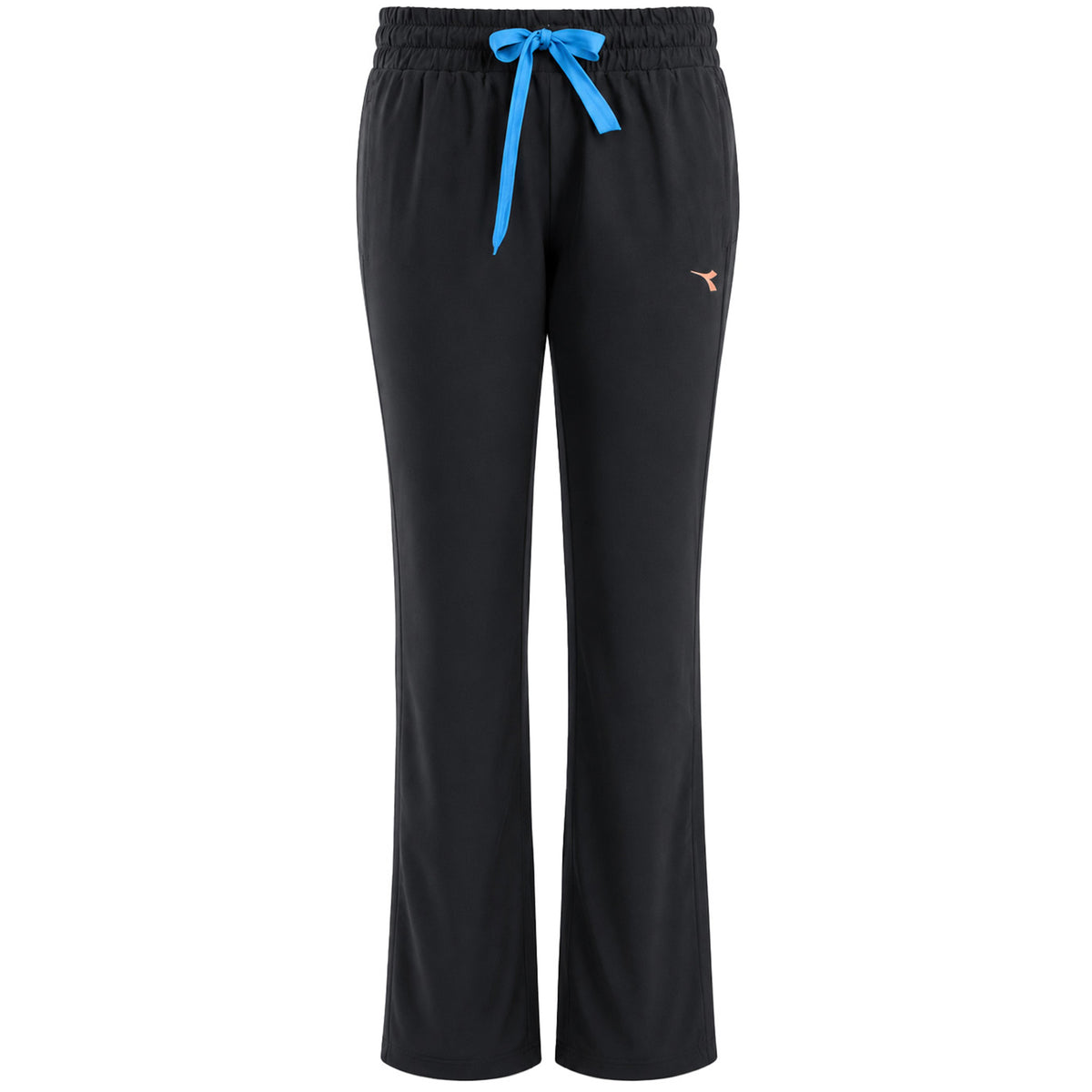 Diadora Logo Womens Black Track Pants
