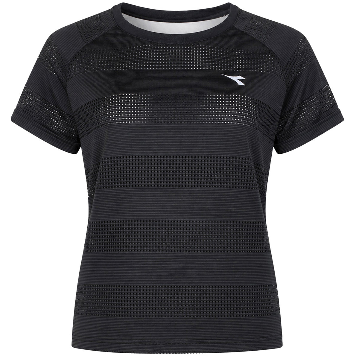 Diadora Sports Womens Black T-Shirt