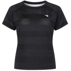 Diadora Sports Womens Black T-Shirt