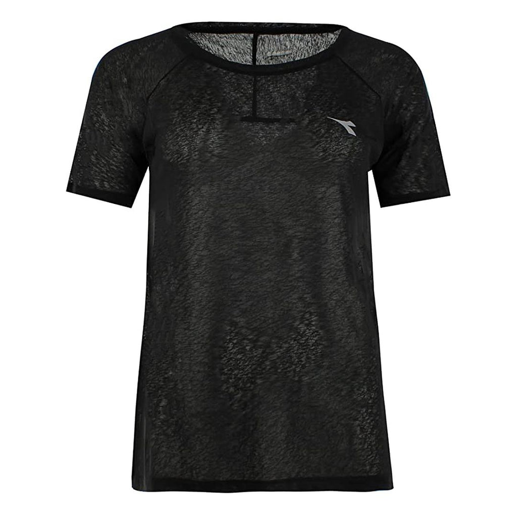 Diadora Active Womens Black T-Shirt