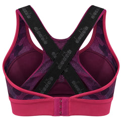 Diadora Supportive Womens Purple Sports Bra